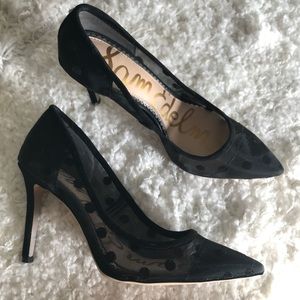 Sam Edelman Hazel Dotted Mesh Heel - NEW!! 🖤